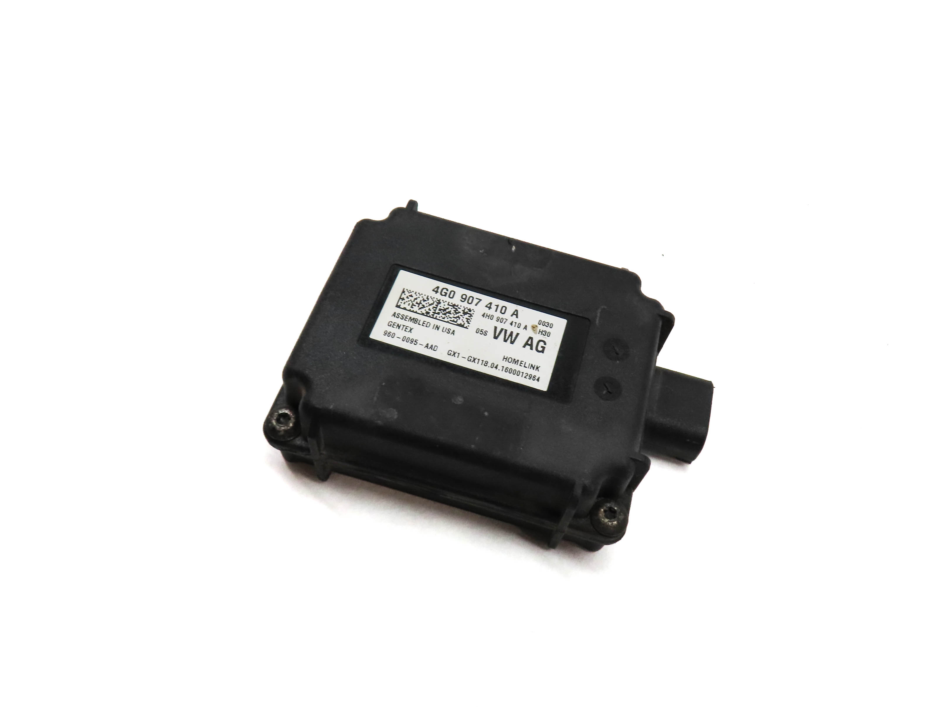 12-18 AUDI A4 S4 A6 S6 A7 S7 A8 S8 Q5 SQ5 - HOMELINK GARAGE DOOR OPENER MODULE — exact item pictured
